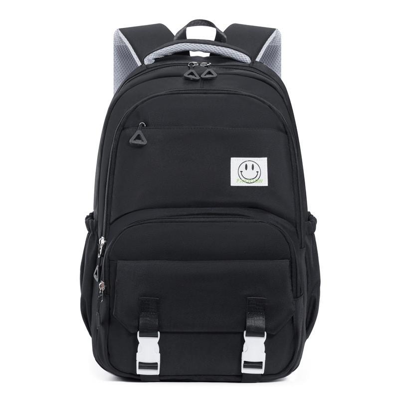 

Trendy And Spacious Backpack For Women High School College Students With Stylish Design чорний