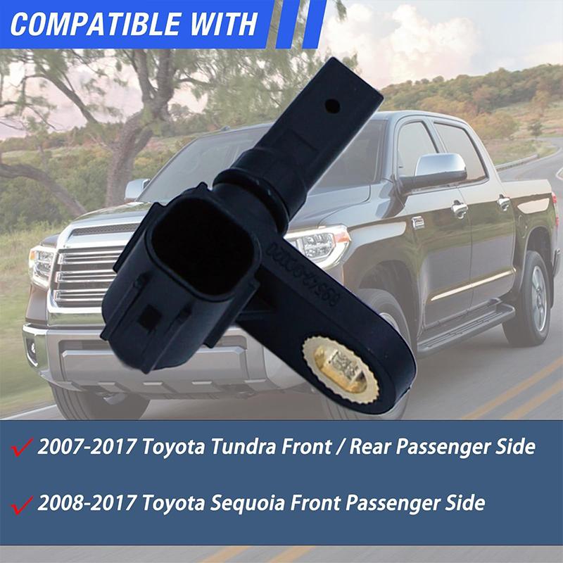 Abs Wheel Speed Sensor Front Right Or Rear Right 89542-0C020 895420C020 Compatible With Toyota Tundra 2007-2017