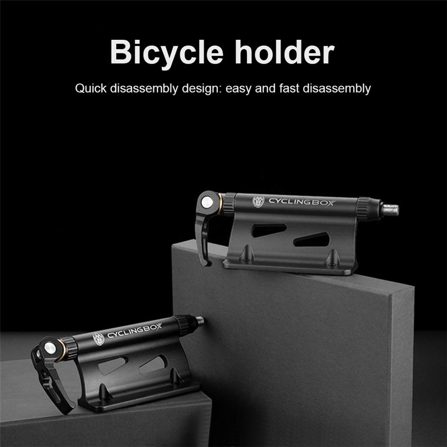 Aluminum Alloy Mountain Bike Rack Block Fork Mount Holder Cycle Mount Bracket