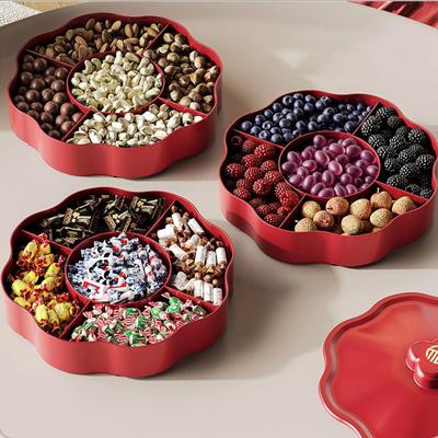Unterteilt Tablett Candy Lagerung Box Lebensmittel Gericht Snacks Platte Snackle für Hochzeit