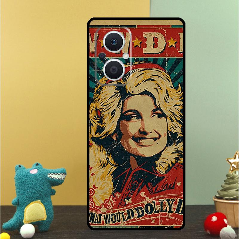Dolly Parton Case For OPPO Reno 15F 14F 11 12 13 F 14 10 15 Pro 7 8 Lite OPPO Find X5 X6 X8 X9 Pro Cover