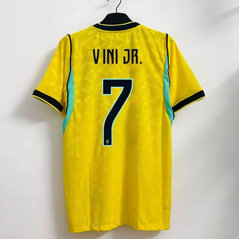 Brazil 2026 World Cup Home Soccer Jersey Player Version Neymar 10 Football Shirt Men Sports