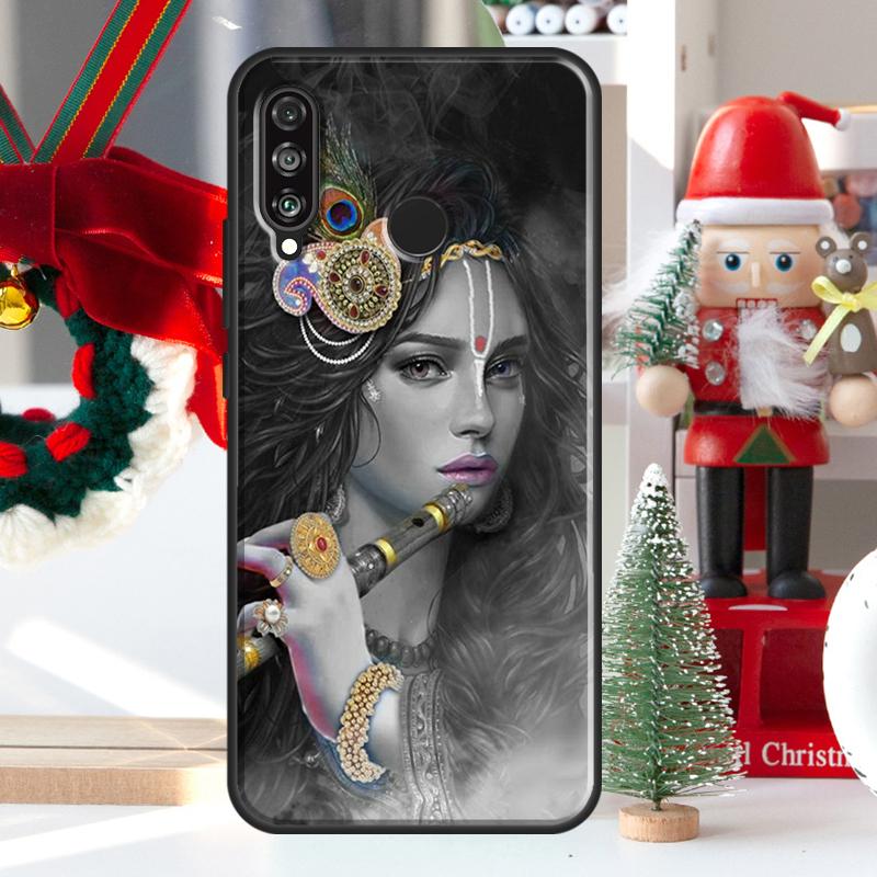 Indian God Lord Krishna For Huawei Nova 7i 8i 11i 12i 12s Y73 Y70 Y90 Y60 Y72 Y61 Y91 9 10 SE P30 Pro P40 Lite Case