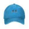 Happy Smile Pink Cute Kirbo Face Baseball Cap Sun Caps Golf Hat Unisex Thermal Visor Military Cap Unisex Women Unisexs