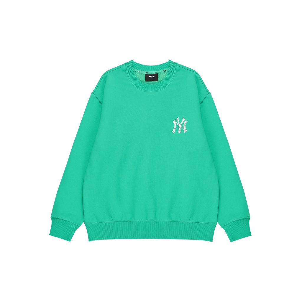 New MLB Sweatshirts Unisex Green 3AMTM0124-50GNS