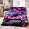 Demon Slayer Art Flannel Blanket Warm,Comfortable,Suitable for Bedrooms,Sofas,Beds,Chairs,Picnics,Travel