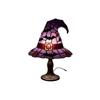 Resin Witch Hat Lamp 17 5cm USB Powered Gothic Style Table Light Party Decoration Night Light for Fantasy Enthusiasts