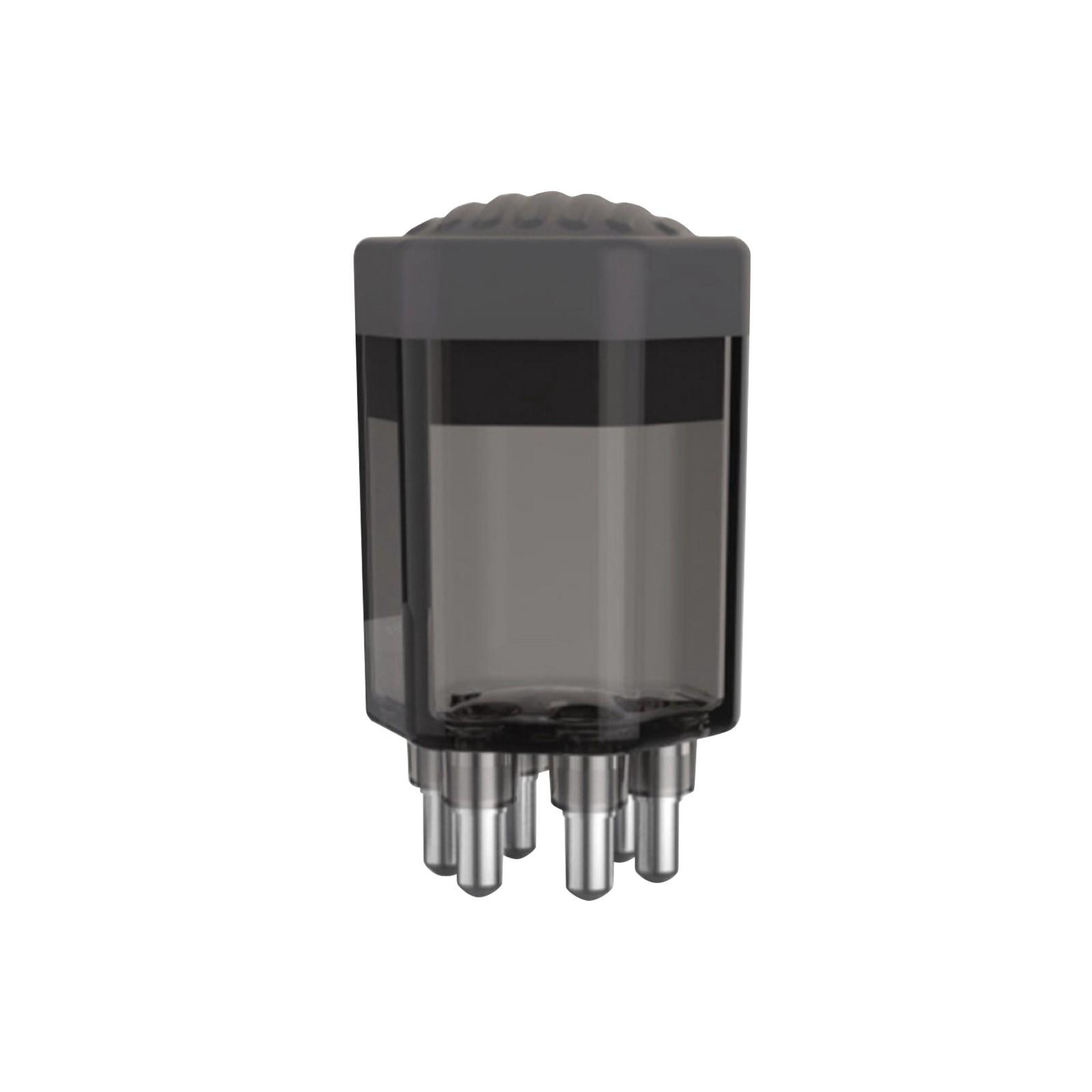 

Аппликатор для кожи головы Жидкая расческа Массажер для нанесения жидкости с эфирным маслом Мини-массажная расческа Средства для ухода за кожей головы против выпадения волос чёрный