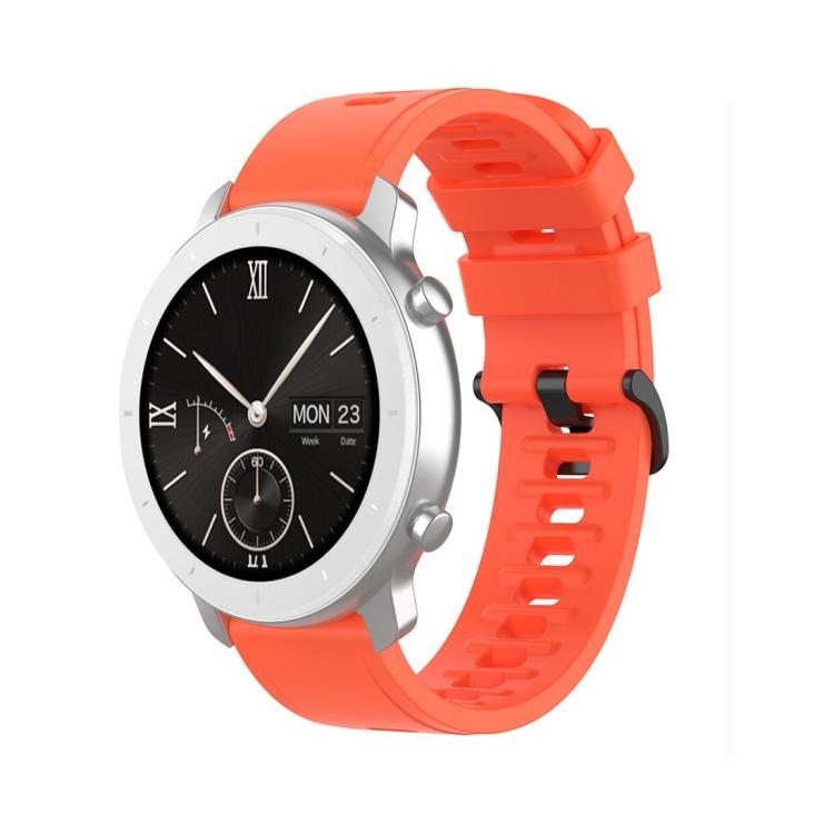 For Amazfit GTR Silicone Smart Watch Watch Band, Size:22mm