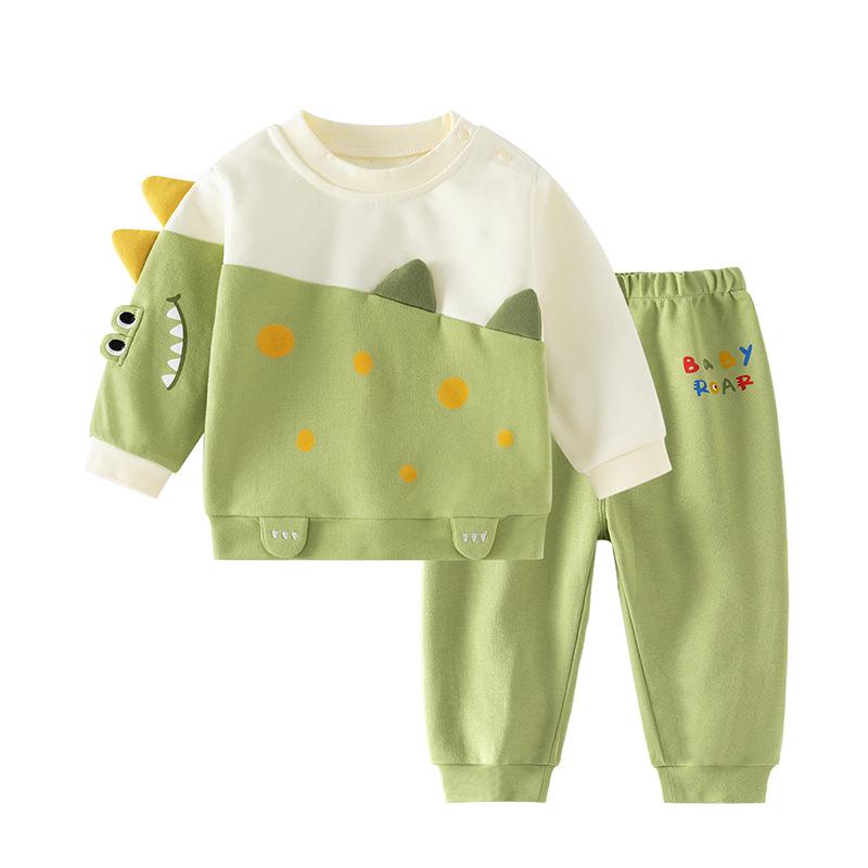 

Trendy Boys Autumn Cotton Sweatshirt Two-Piece Set 100 cm