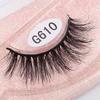 1 Pair Mink Lashes Wholesale Fluffy Natural Lashes Vendors Makeup 3d Mink Lashes
