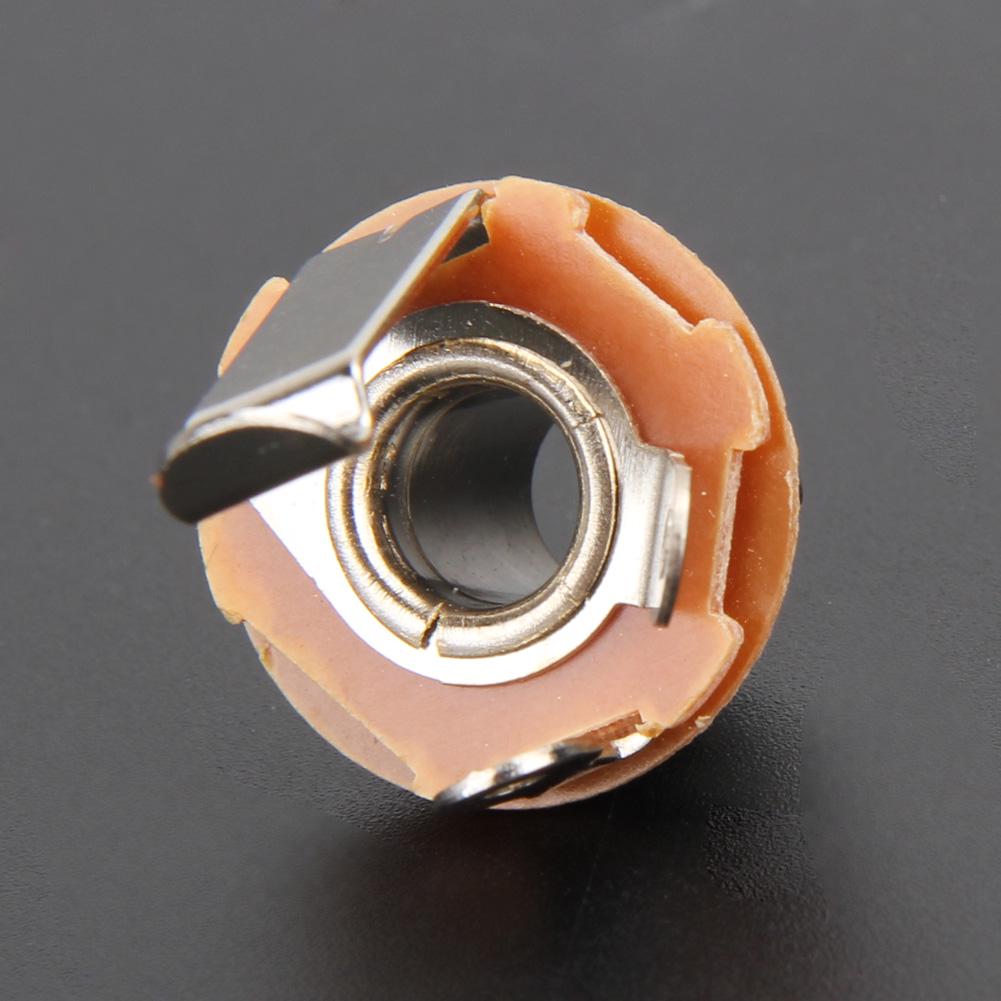 1-10Pcs Electric Guitar Input Jack For All Electric Guitar & Bass Guitar 1/4 Inch 2-Conductor Mono Jack Socket Nut & Washer