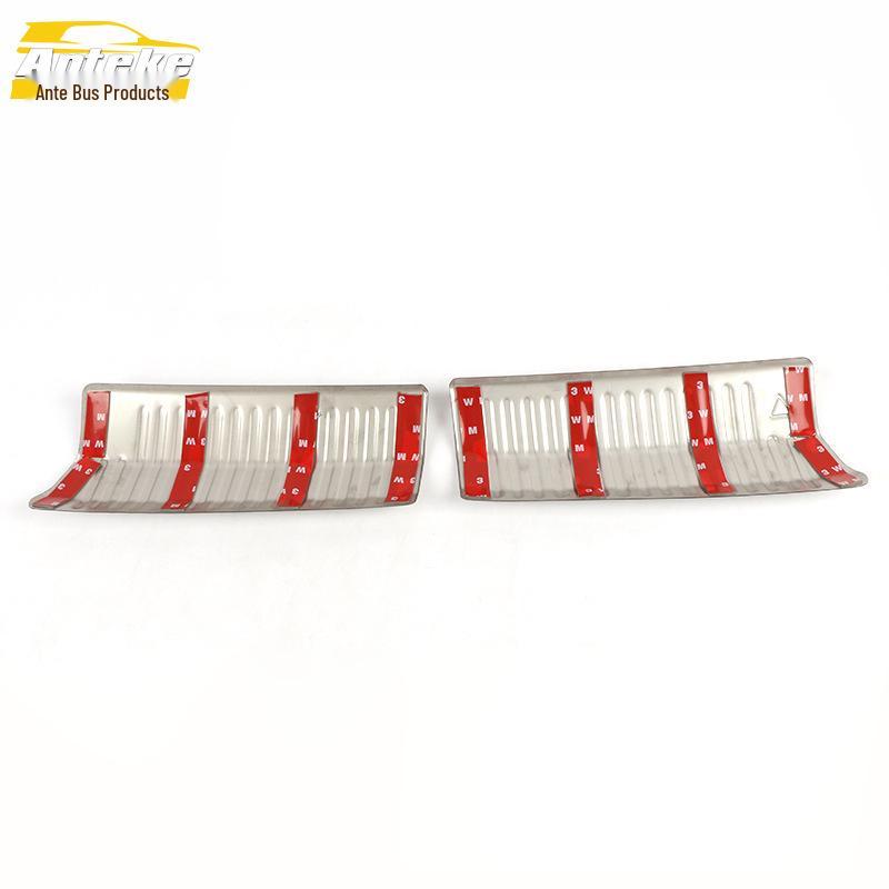 Compatible POLO Rear Guard Plate - Stainless Steel Trunk Protection Pedal for 14 Models