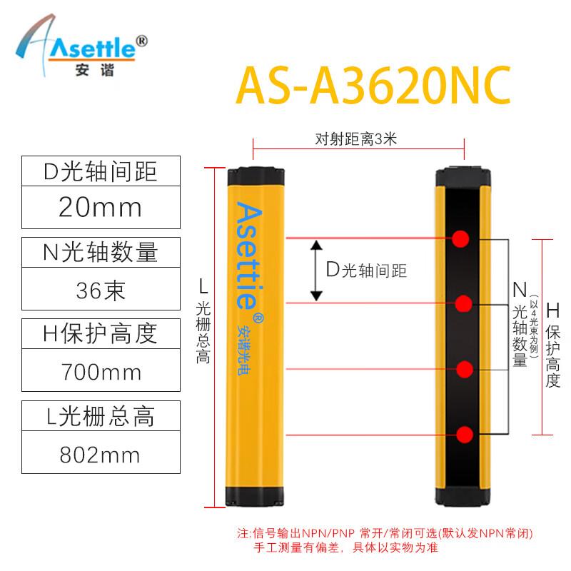 ASETTLE Safety Light Curtain