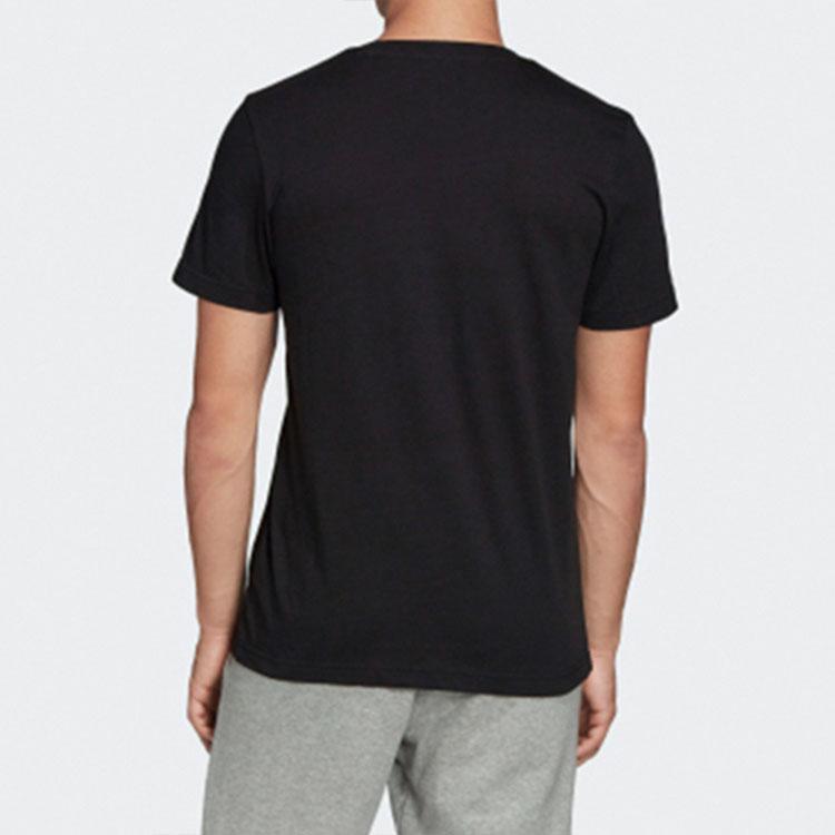 Adidas 8-Bit Foil Grfx Print Short Sleeve T-Shirt Men Tops Black FN1735