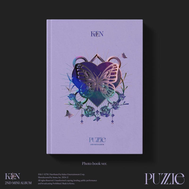 

KEN - 2nd Mini Album: PUZZLE [Photo book ver.]