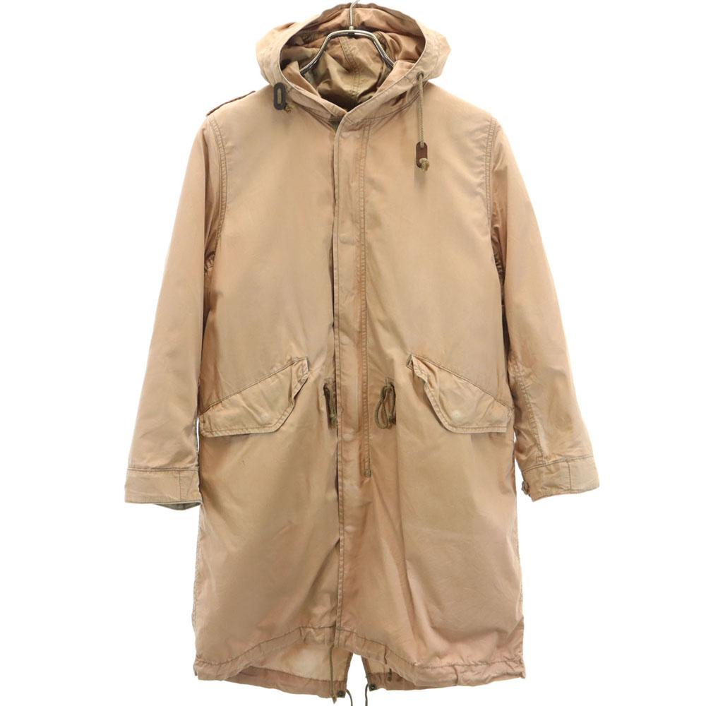 beautiful people made in Japan 3WAY long sleeve liner Mod coat 36 beige Women Used