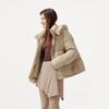 Tanboer Women's Detachable Hood Short Down Jacket