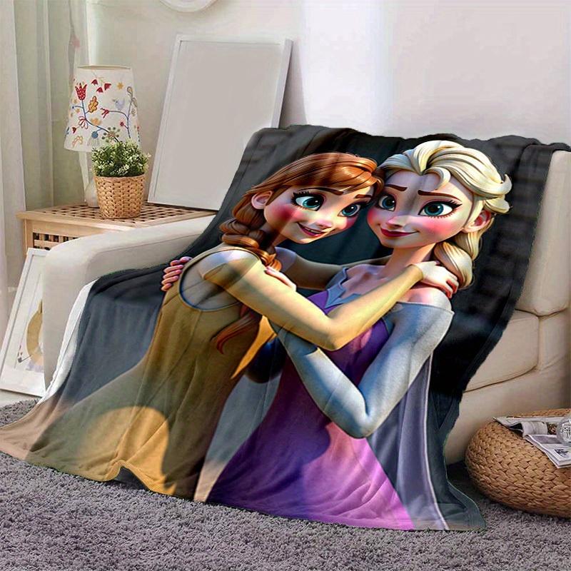 1PC Cartoon Blanket, Seasonal Universal, Home Decoration, Throw Blankets, Cute Cartoon Print, Soft Flannel Throw Blanket, Versatile & Cozy f 100x150cm