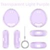 Transparent Protective Case Dustproof Crystal PC Hard Shell Full Coverage Anti-Scratch Clear Cover for Tamagotchi Uni