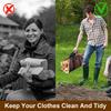 For Firewood Carrier Bag with Handle Durable Wear-Resistant Fireplace Logs Holder Side Opening Wood Storage Carrying Bag