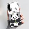 Cute Case For Sony Xperia 1 IV V II III Capa Coque Printing Shell Protective Cover Soft Silicone Cartoon Black Casing Fundas