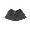 Pibbi Pinstripe Drawstring Mini Skirt