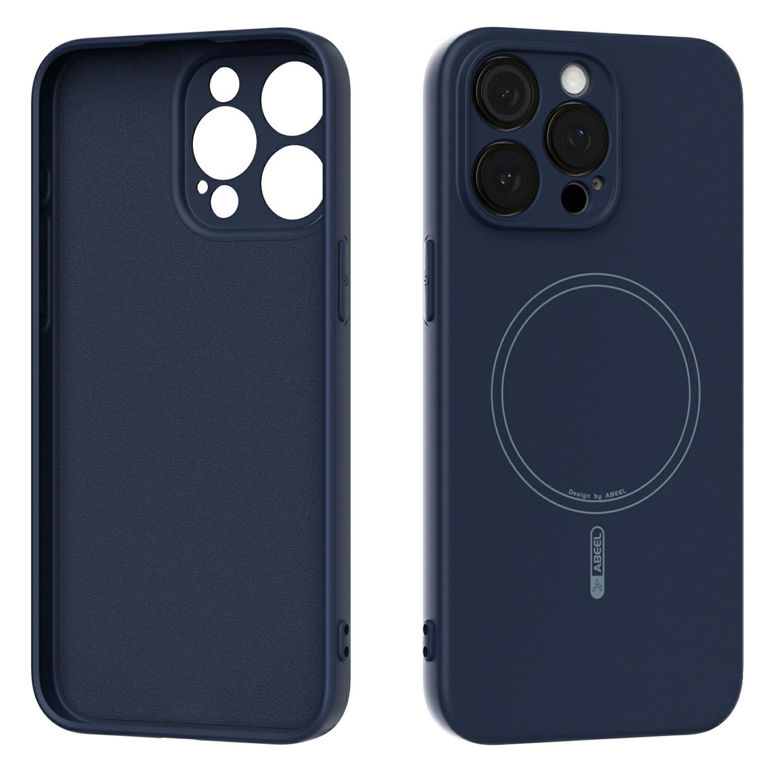 

ABEEL For iPhone 13 Pro Case Compatible with MagSafe Skin Touch Liquid Silicone Phone Back Cover