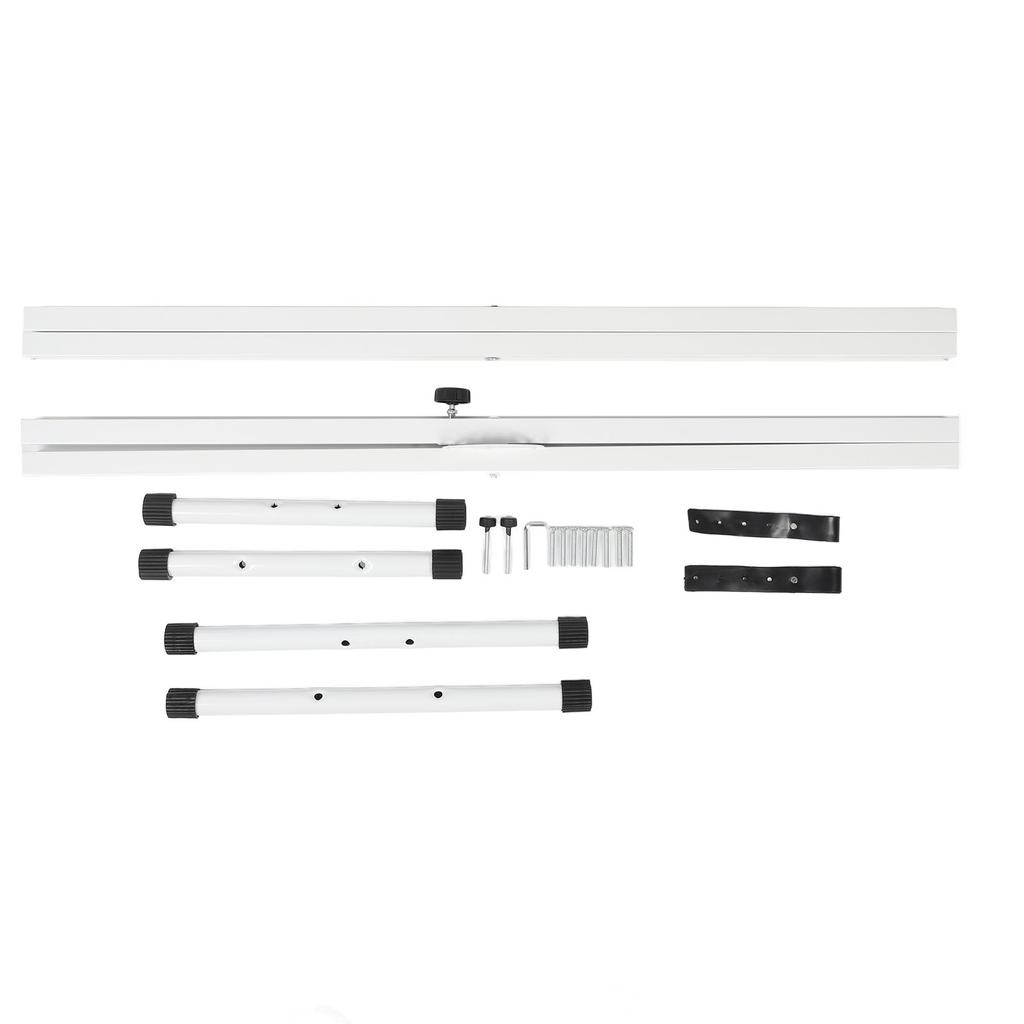 Elektronischer Keyboardständer Höhe Breite Verstellbar Rutschfest Doppel-X-Rahmen Keyboardständer für 54 bis