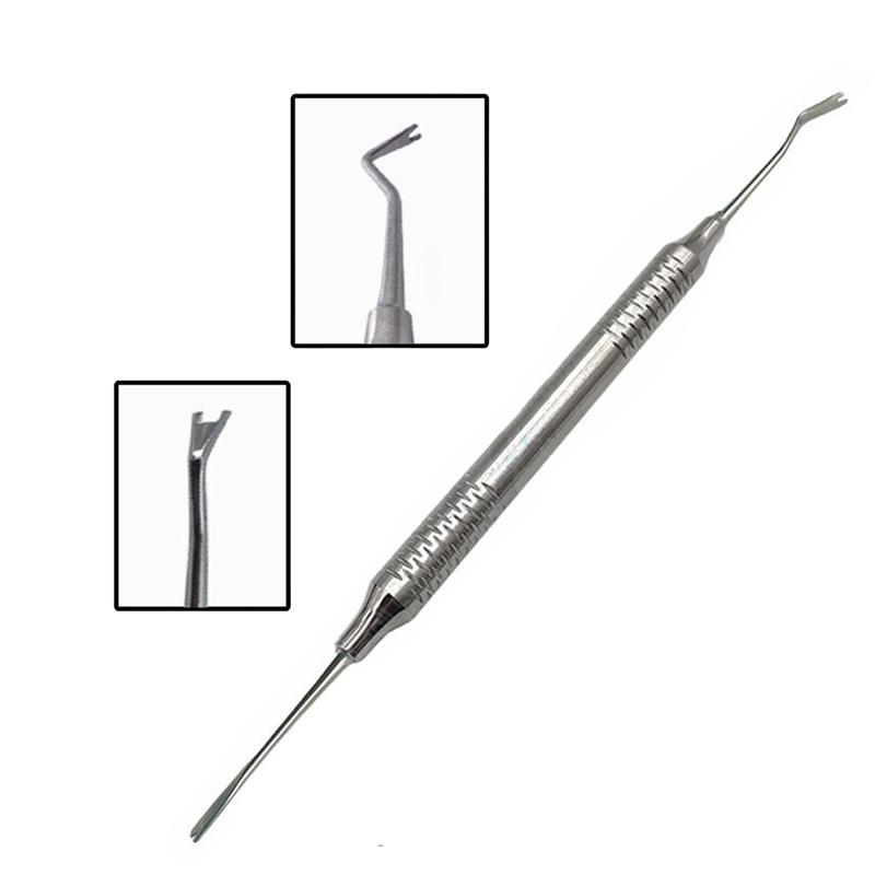 Dental Orthodontic Archwire Placer Tool for Twirl-On Module and Ligation Ring Holder Easy Wire Placement