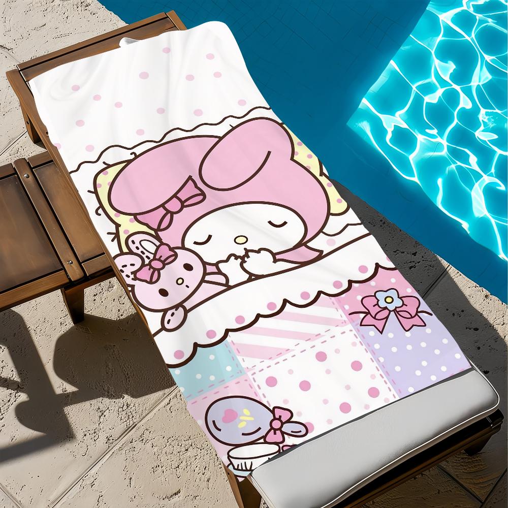 M-melody cute cartoon Towel Beach Quick Dry Soft Pool Towels Gift for Travel Gym Shower Camping sports