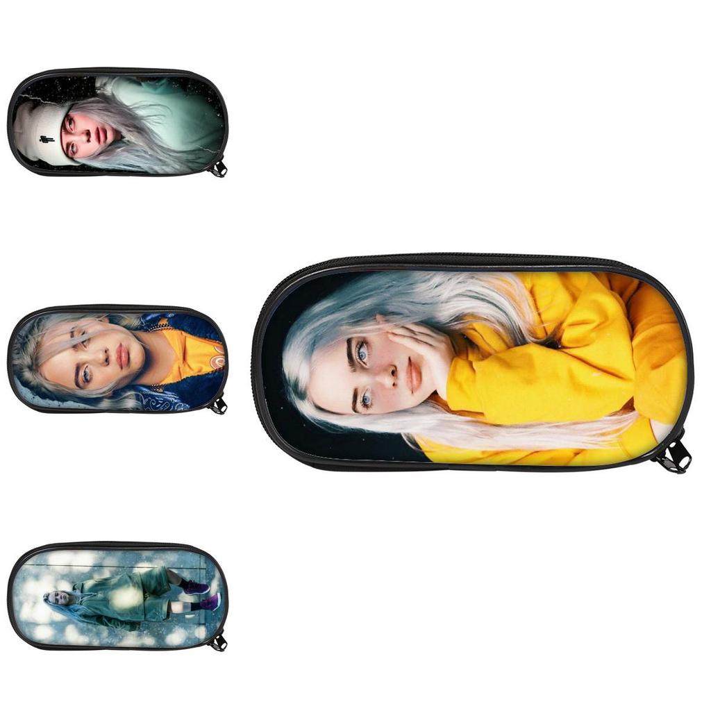 Cartoon Billie Pencil Case With Zipper Storage For Students And Office Use