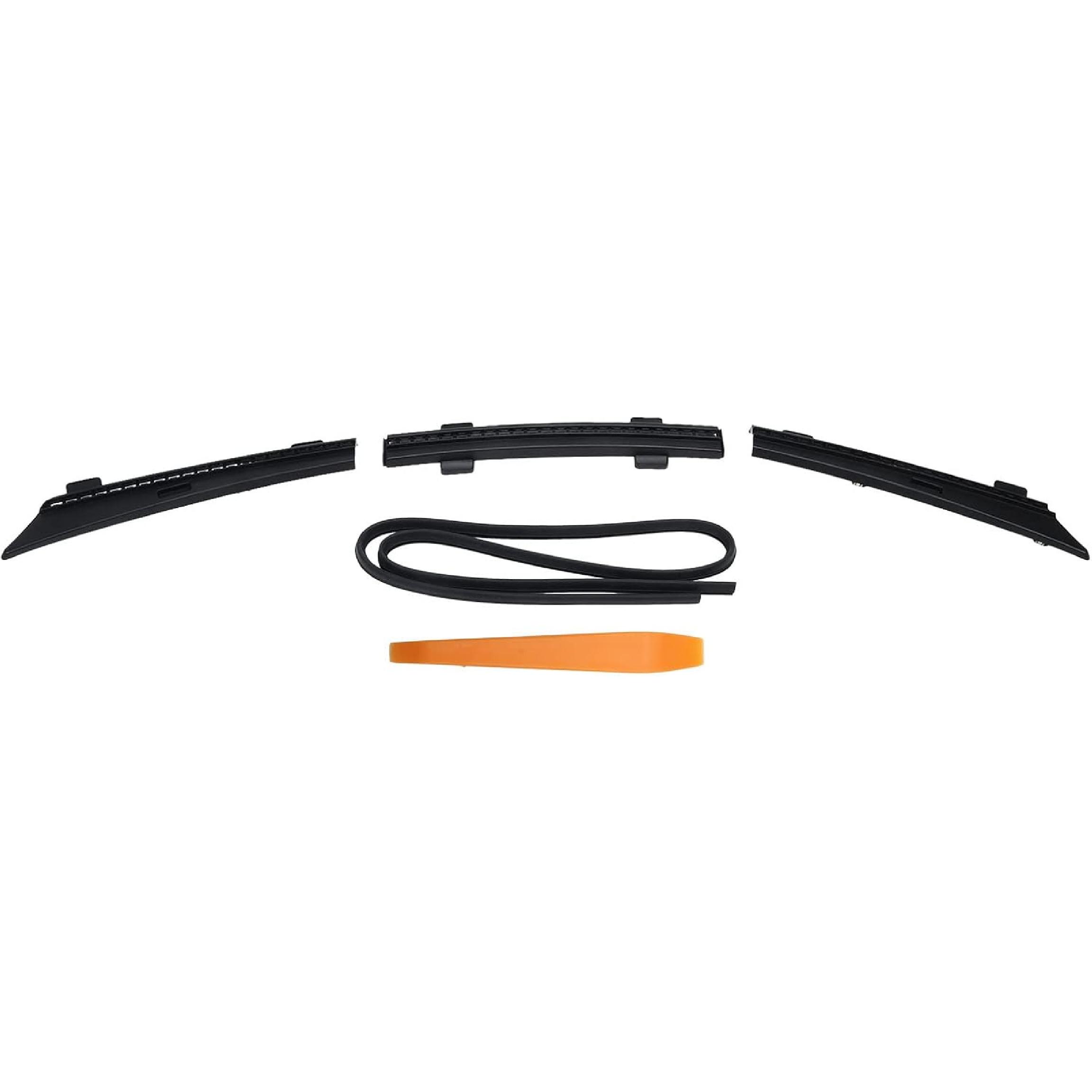 Front Hood Seal Strip Waterproof Model 3 Hood Seal Chassis Cover Water Strip, Dust Proof Seal Strip Fixed Strip Compatible with Tesla Model 3