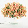 1 Bouquet Fake Flower Artificial Flowers 20 Heads Carnation