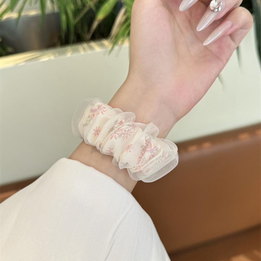 Cute Girl New mesh Elastic Strap for Apple Watch 46mm band iWatch 10 42mm Series 9 8 41mm 38mm 44mm Ultra 49mm Bracelet Elastic Watchband for women