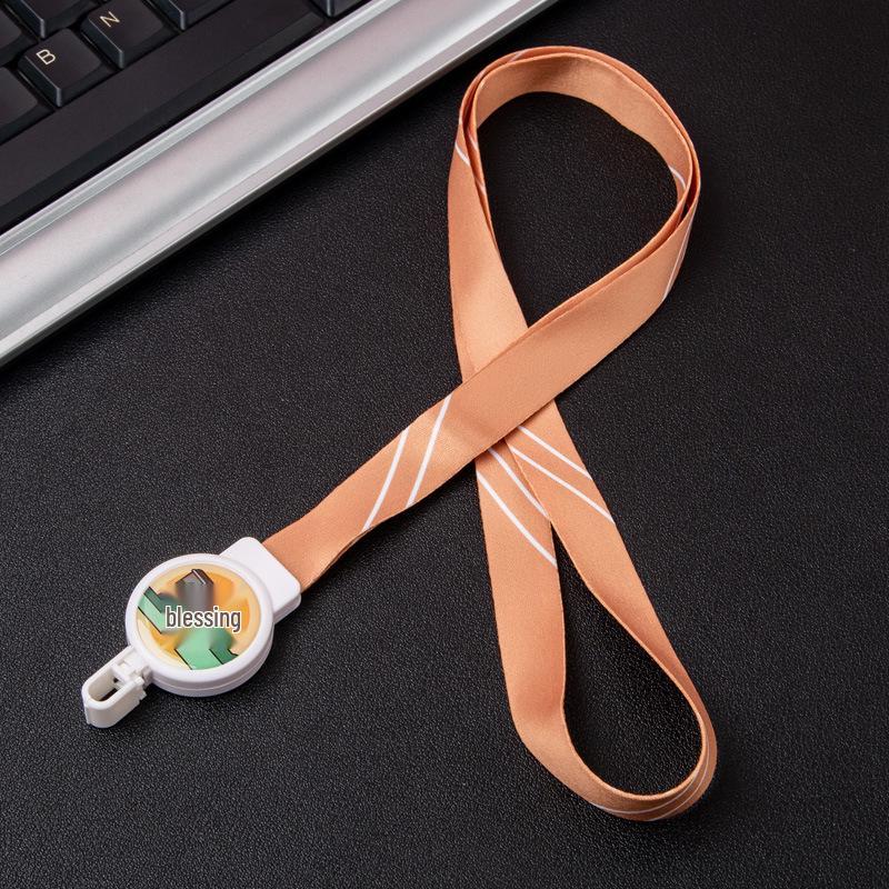 Qiuyu Retractable Badge Holder with Epoxy Key Yoyo