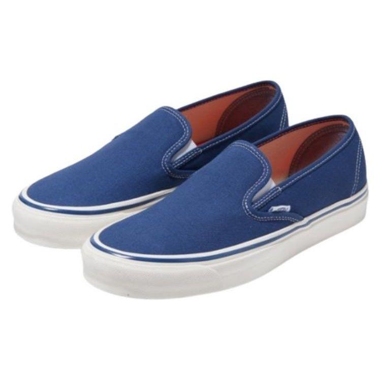 Vans Slip-On 48 Deck DX Low-Top Skate Shoes Unisex Sneakers Blue White VN0005UPIGV1