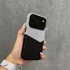 For  17pro Orange Hit Color Card Case For For Iphone 17 1 16 Pro Max 14 13 12 Magnetic Wireless Charge Flax Leather Cover