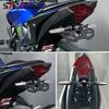 YZF-R3 YZF-R25 License Plate Bracket LED Flowing Turn Signals For Yamaha MT-03 MT-25 YZF R3 MT25 Tail Tidy Fender Eliminator Kit