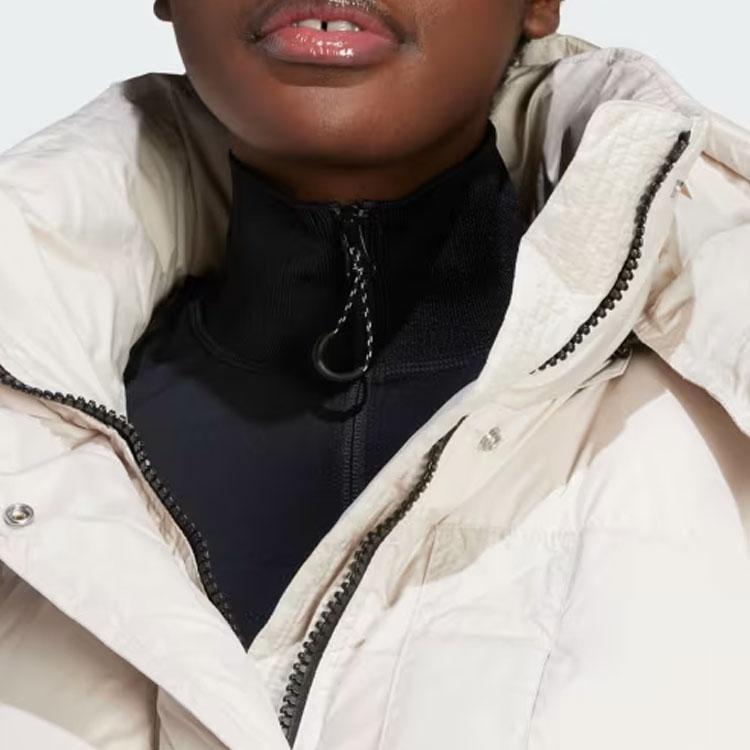 Adidas X Stella McCartney Truenature Long Padded Jacket Women Jacket Off-White IP1361