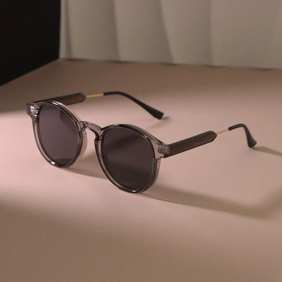 

Vintage Round Sunglasses Women Men Brand Designer Retro Sun Glasses Female Male Outdoors Mirror Fashion Punk Oculos De Sol Other
