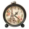 Retro Creative Alarm Clock Nordic Simple Clock Student Silent Table Clock Seat Clock