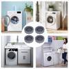 Anti-Vibration Washer Mat Protector Shock Absorbing Mat Washing Machine Support Anti Vibration Pads Shock-absorbing Support Pad
