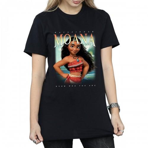 Moana Womens/Ladies Montage Cotton Boyfriend T-Shirt