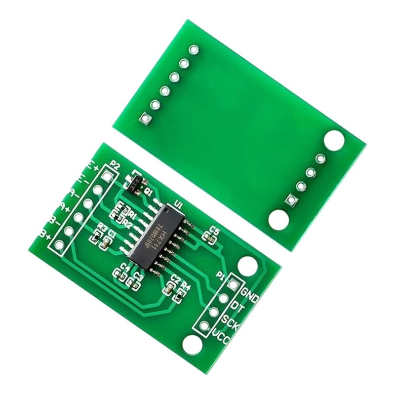 Digital Scale Load Cell Pair with HX711 Board, 4 Wire Aluminum Bar Weighing Part for DIY Measure and Project Use