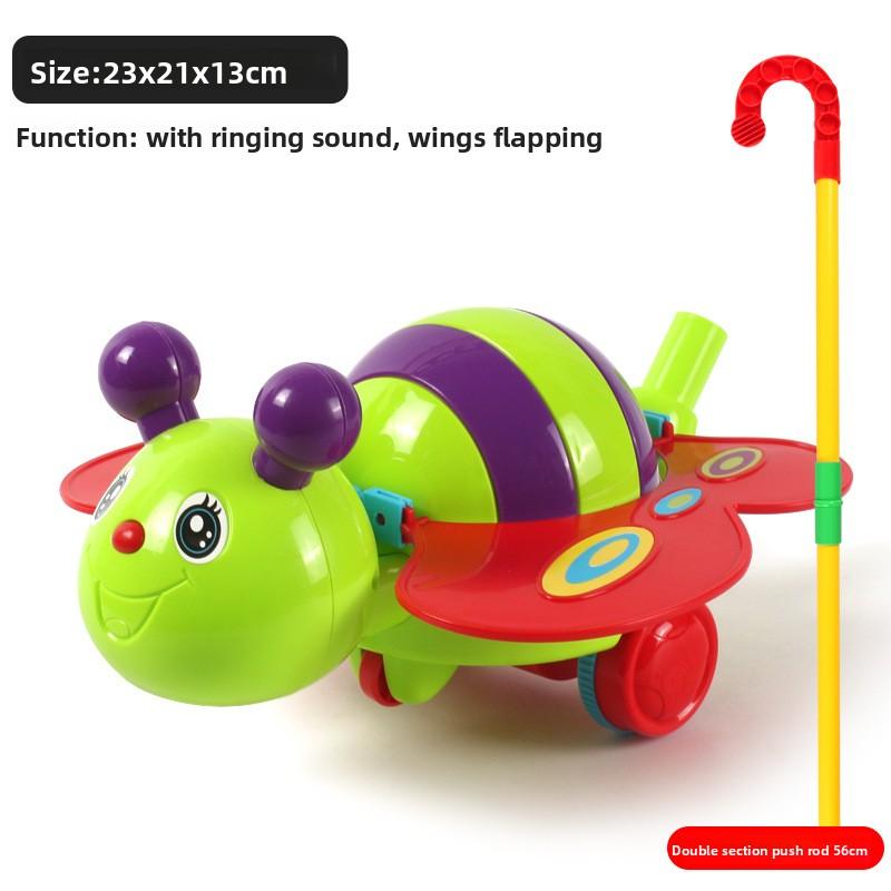 Cartoon Airplane Dog Large Cartoon Walker Dropshipping Hand-pushed Toy
