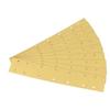 50PCS Rectangular Dry Sandpaper 14 Holes 70X420mm Car Sanding Polishing Sandpaper Air Sander Self-Adhesive Flocking-B61B