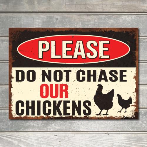 Chicken Coop Sign Chicken Lover Farm Hen Barn Sign Rooster Decor Metal Plaque sign 20X30CM