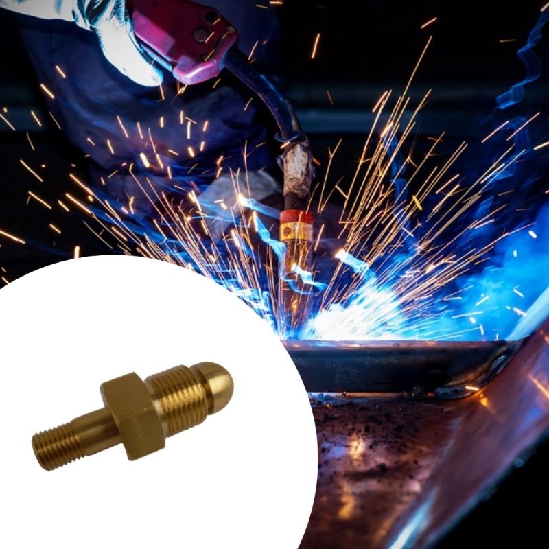 Industrial 5/8 Male Connector Gas Adapter for Pressure Hose Cylinder Nipple Gas Inner Wire To Outer Wire Connector