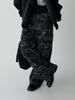 THE GREEN LAB Camo Military Cargo Pants [Camo Black]